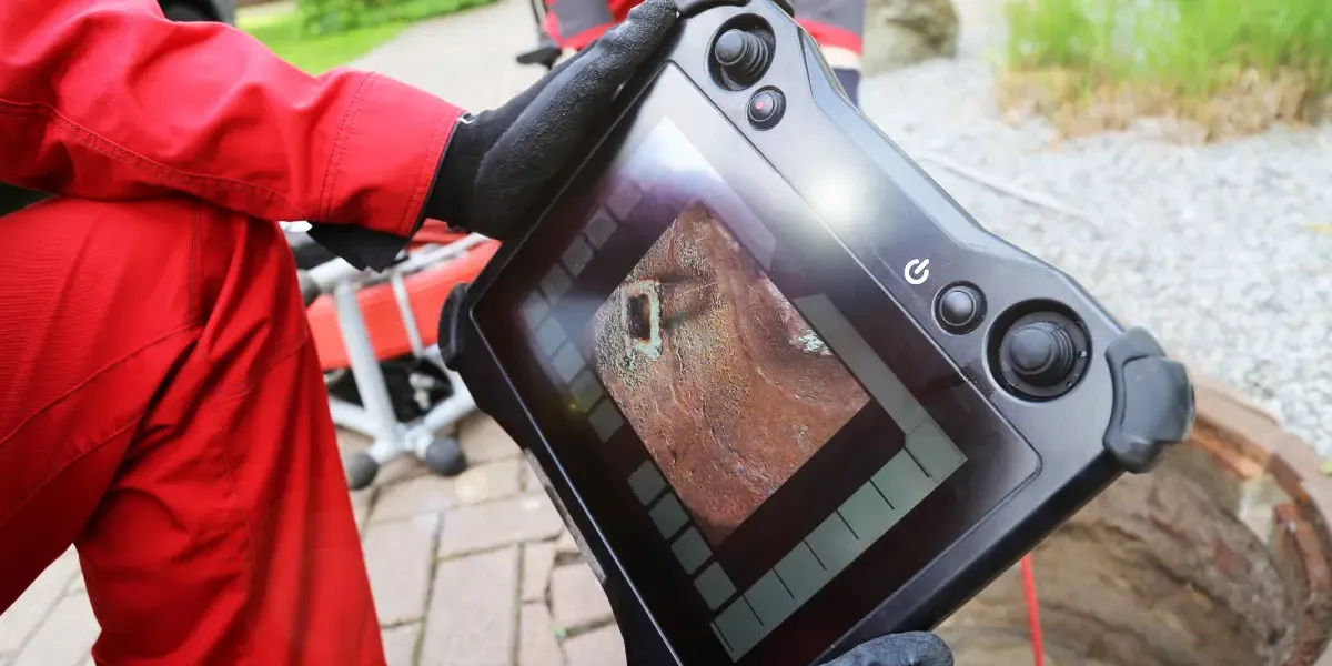 commercial sewer camera inspection