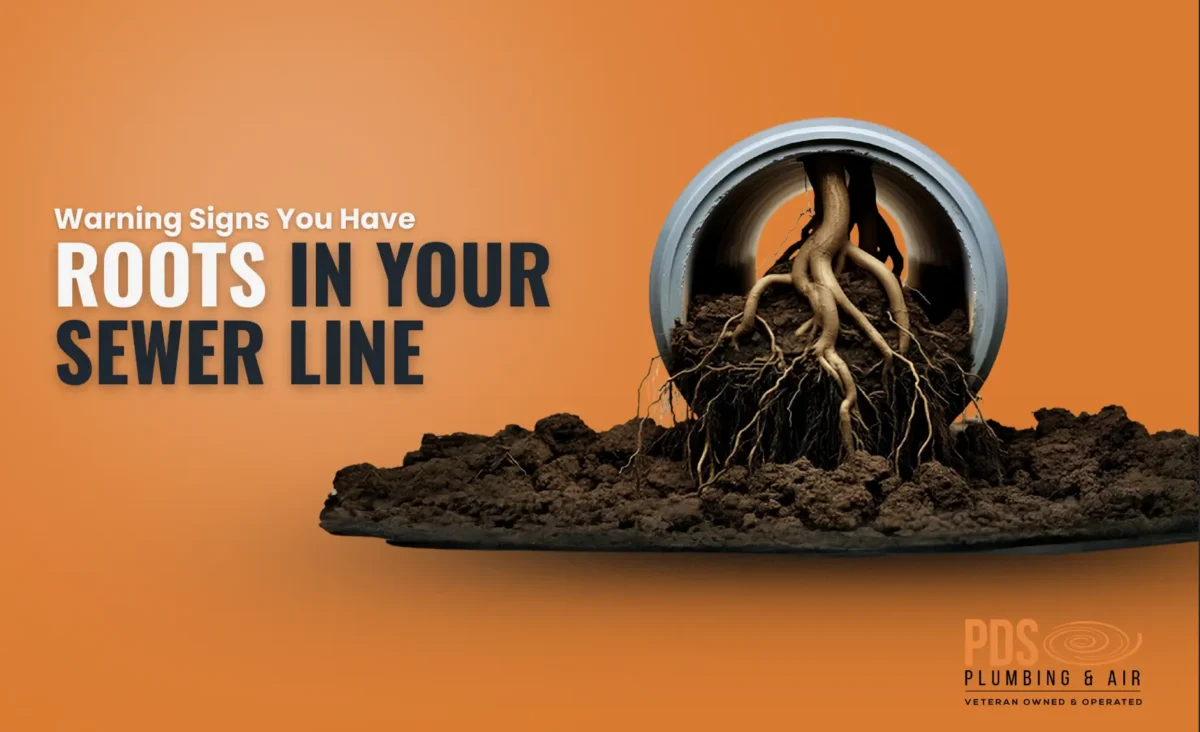 symptoms of tree roots in sewer line